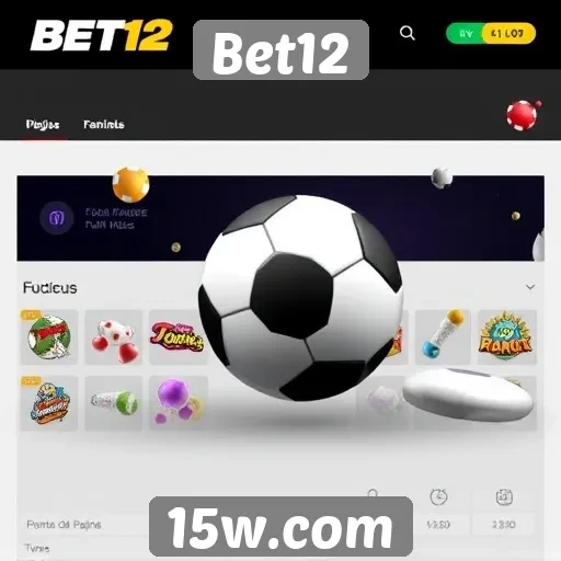 Avaliação das opções de jogos disponíveis no Bet12